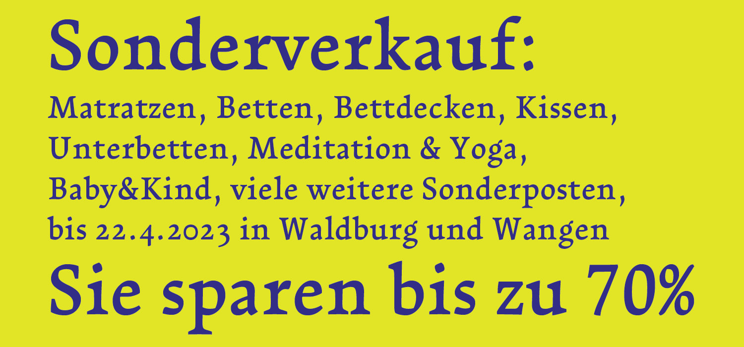 Sonderverkauf: Bis zu 70% sparen!